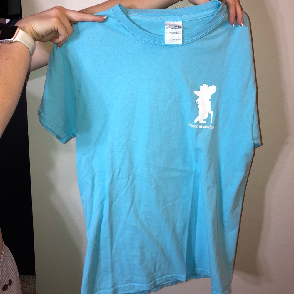 Light Blue Ole Miss | Oxford MS T shirt